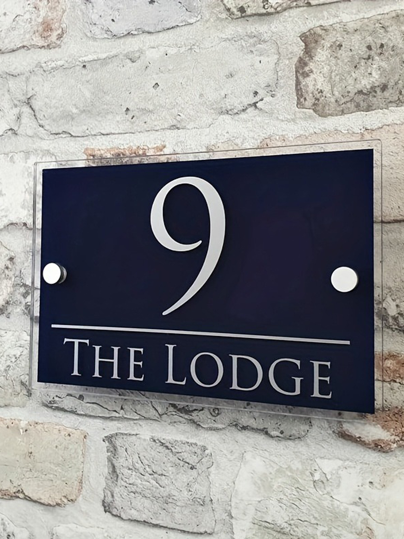 Custom Acrylic House Sign